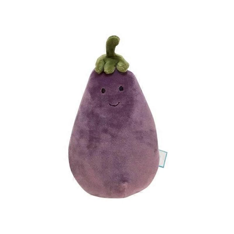 Jellycat 7" Vivacious Eggplant Stuffed Toy (each) Instacart