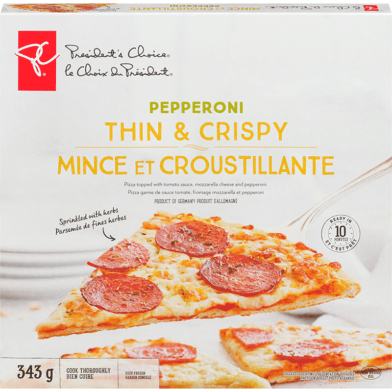 Thin & Crispy Pepperoni Pizza