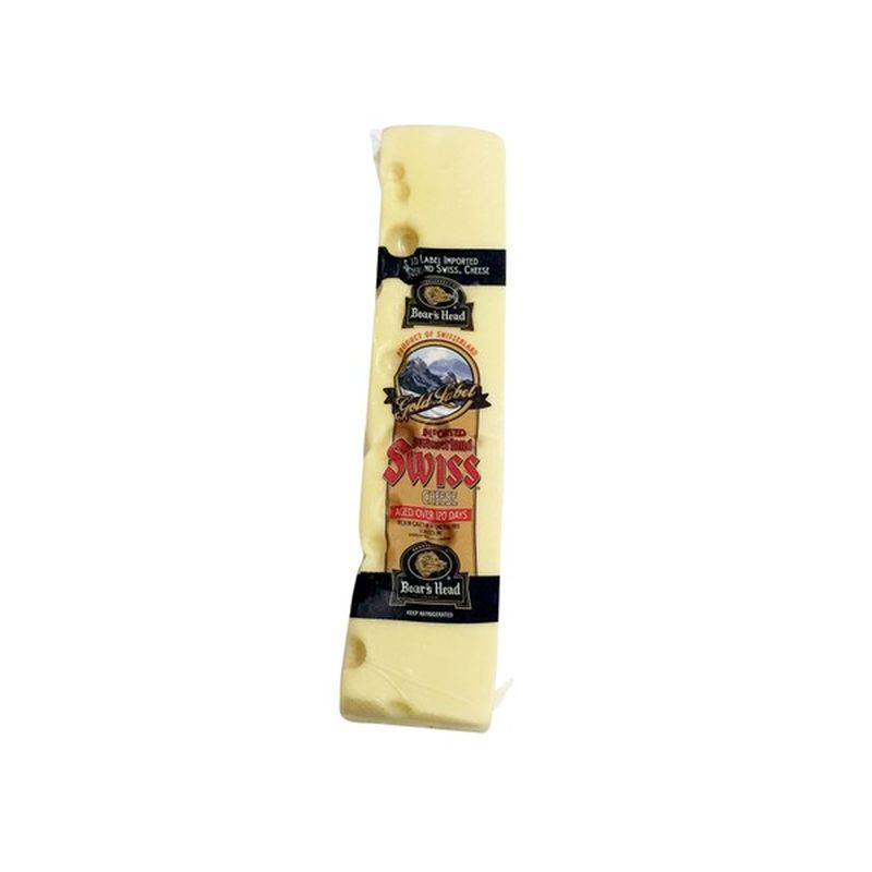 Boar's Head Gold Label Imported Switzerland Swiss Cheese (per lb