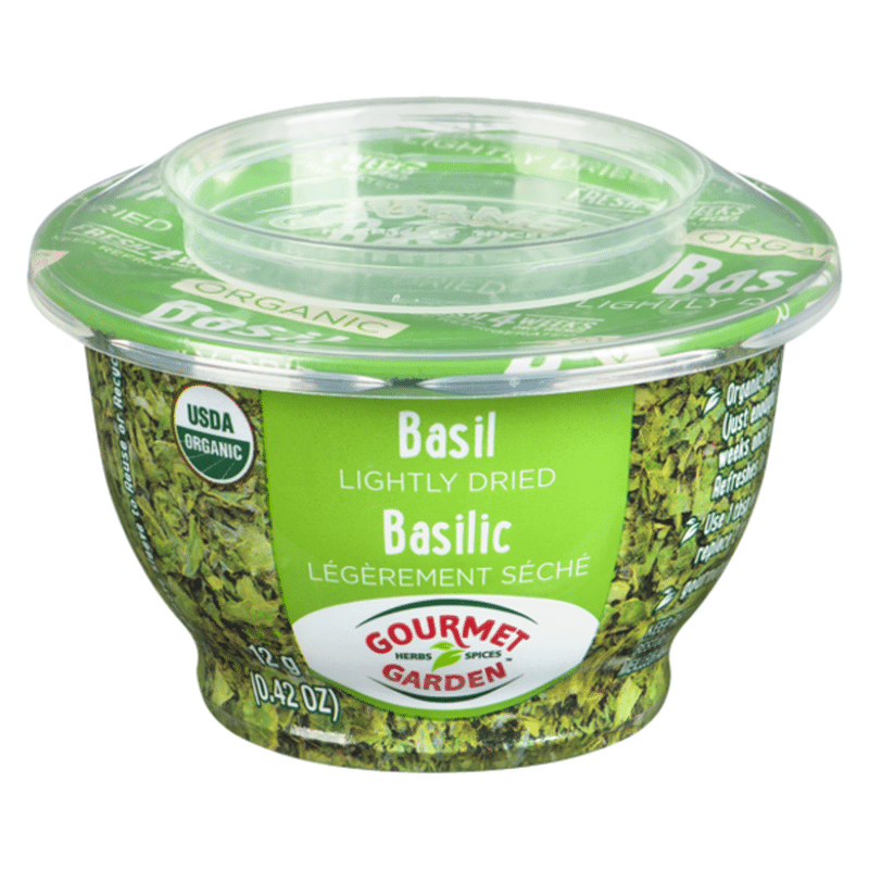 Gourmet Garden™ Lightly Dried Basil (0.42 oz) Instacart