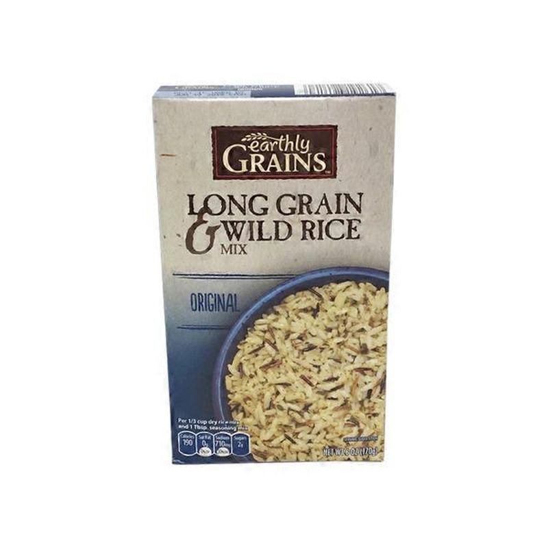 Earthly Grains Original Long Grain And Wild Rice Mix 6 Oz Instacart