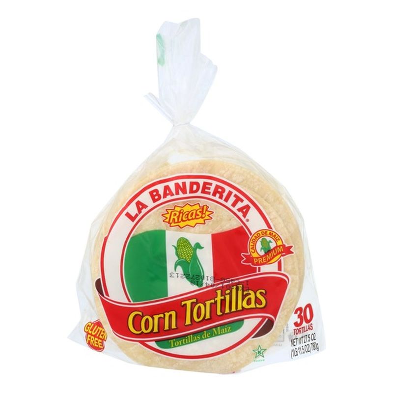 La Banderita Corn Tortillas (27.5 oz) Instacart
