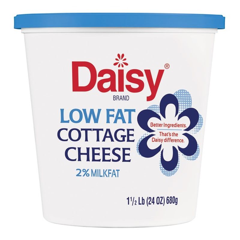 Daisy Cottage Cheese, Low Fat (24 Oz) From Shop And Save - Instacart