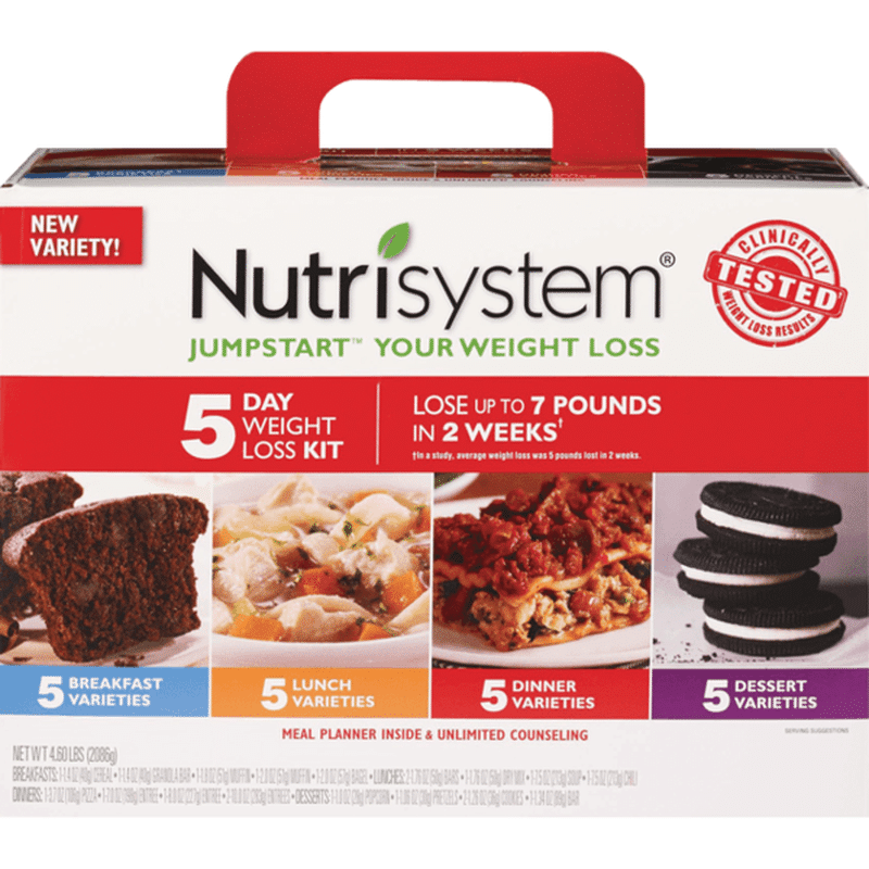 Nutrisystem 5 Day Weight Loss Kit (4.6 Lb) - Instacart