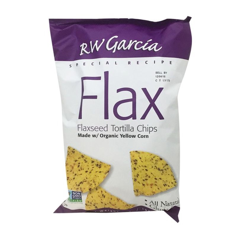 RW Garcia Special Recipe Flax Flaxseed Tortilla Chips (7 oz) from Harris Teeter Instacart