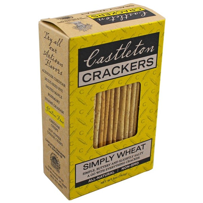 Castleton Crackers Simply Wheat