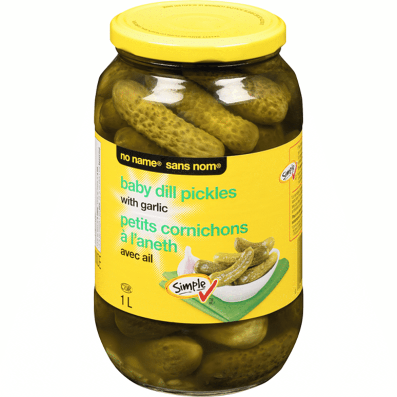 Pickles Baby Dill With Garlic (1000 ml) Instacart