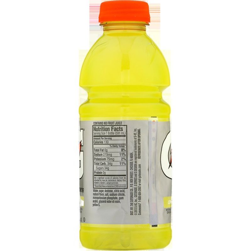 Gatorade Thirst Quencher Lemon Lime Sports Drink 20 Fl Oz From Cvs