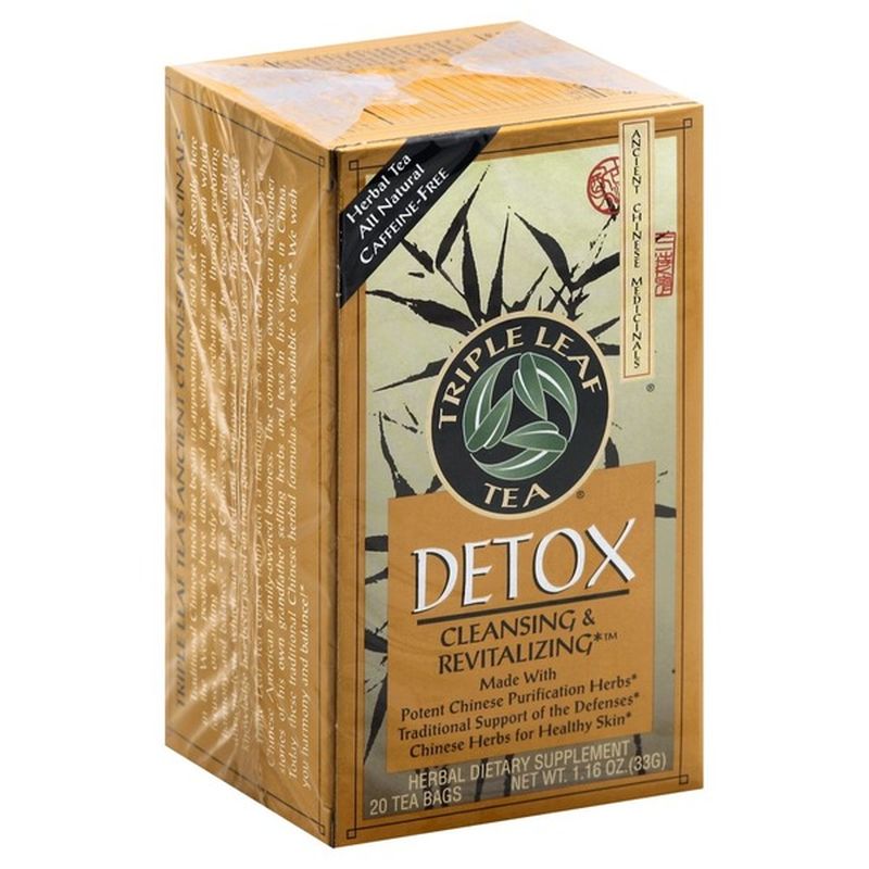 Triple Leaf Detox Tea (20 ct) - Instacart