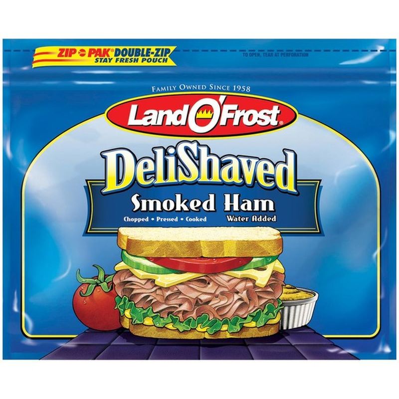 Land O' Frost Ham, Smoked, DeliShaved (9 oz) Instacart