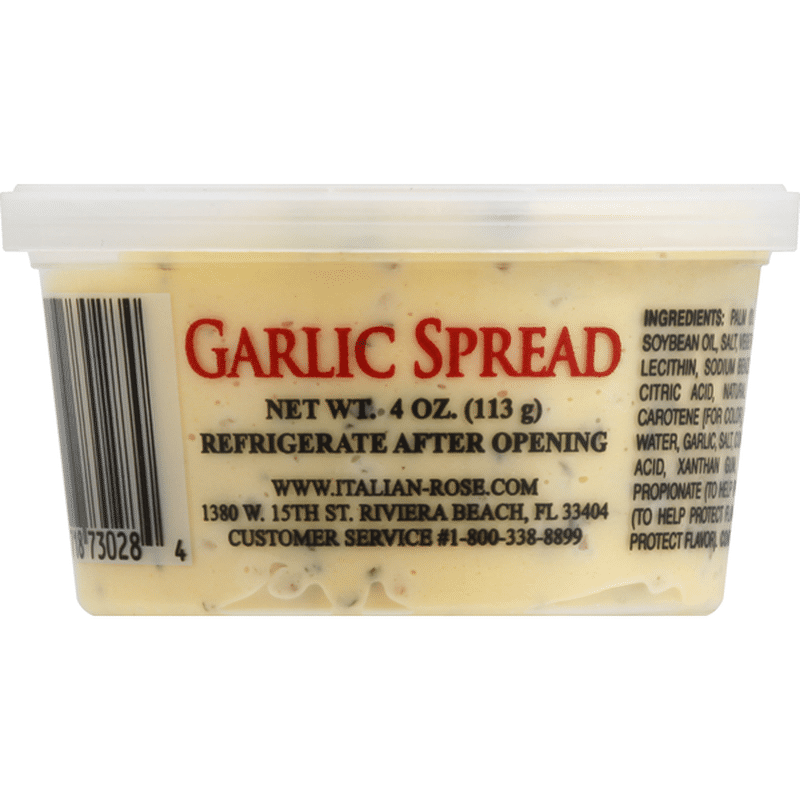 Italian Rose Garlic Spread (4 oz) Instacart