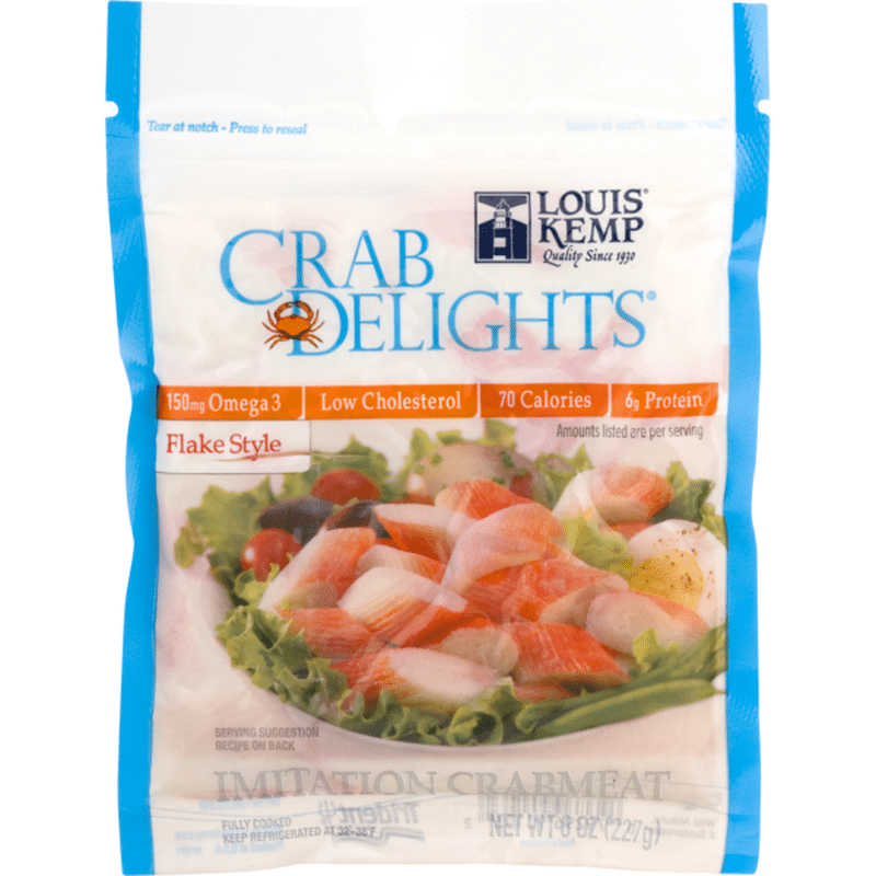Louis Kemp Crab Delights Crabmeat Flake Style (8 oz) Instacart