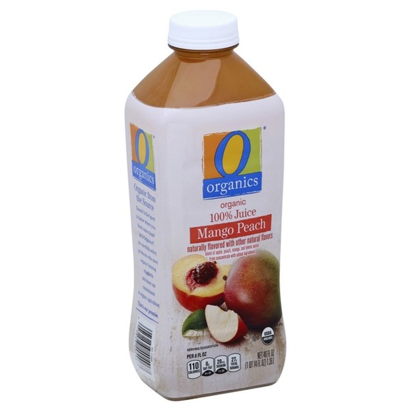 O Organics Mango Peach 100% Juice