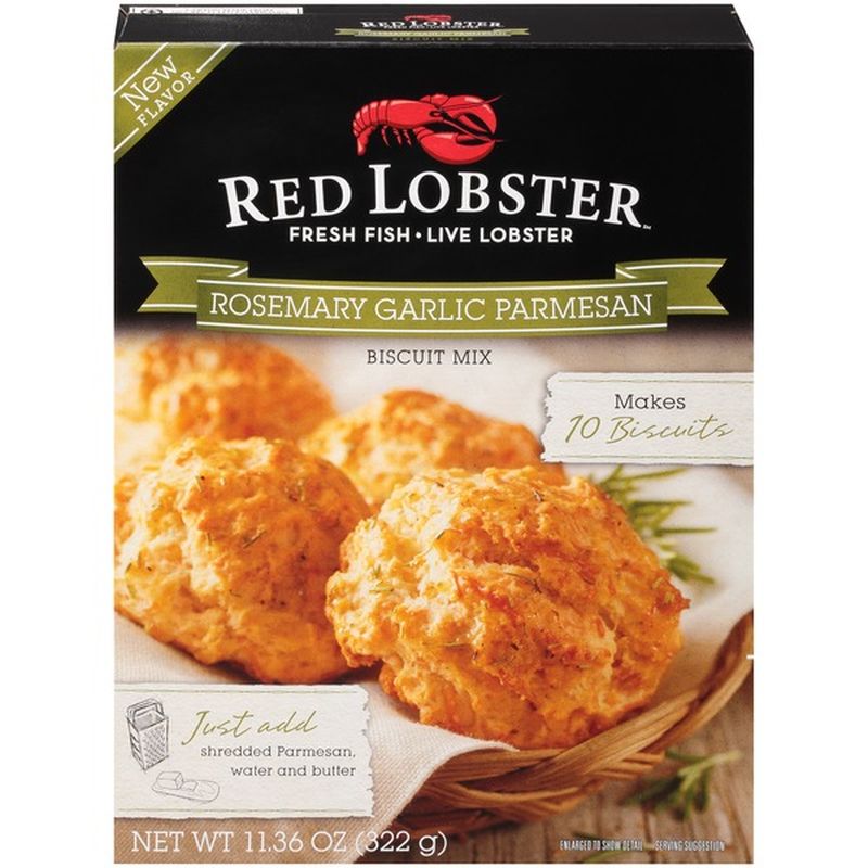 Red Lobster Rosemary Garlic Parmesan Biscuit Mix (322 g) from Kroger