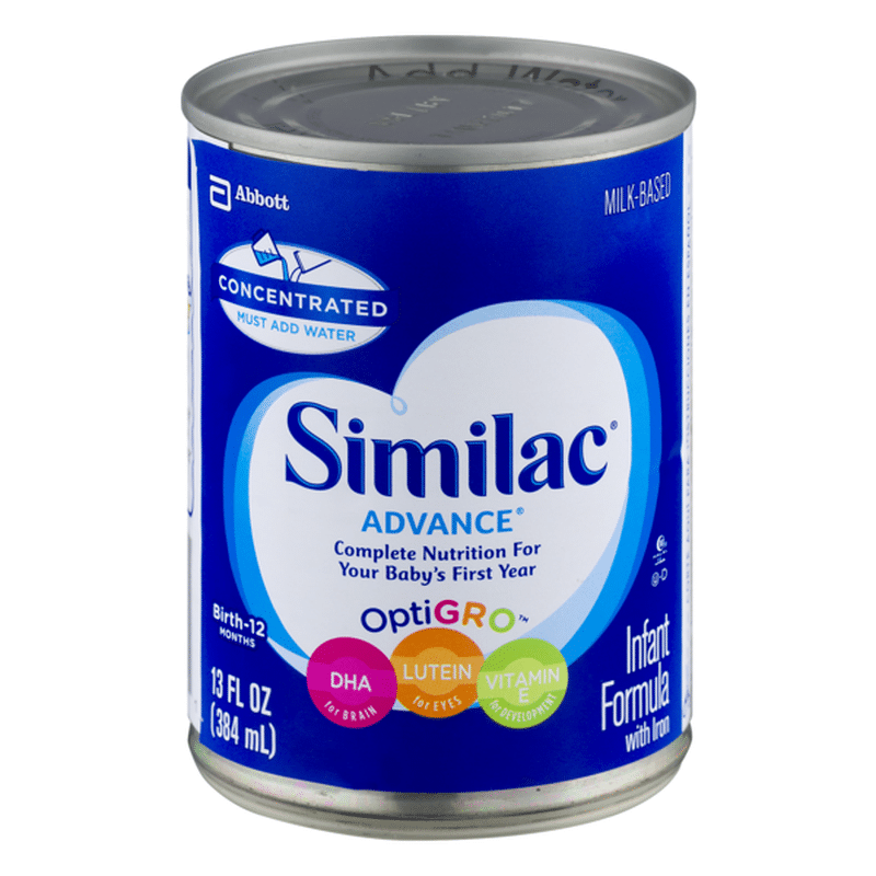 similac formula blue can