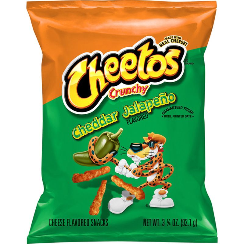 CHEETOS Cheddar Jalapeno Cheese Flavored Snacks (3.25 oz) Delivery or