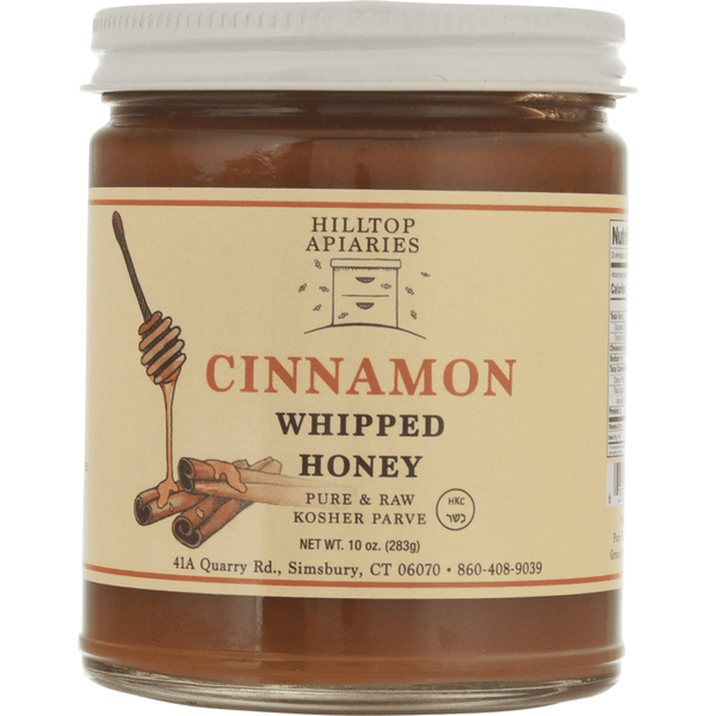 Hilltop Apiaries Honey, Cinnamon, Whipped (10 oz) Instacart
