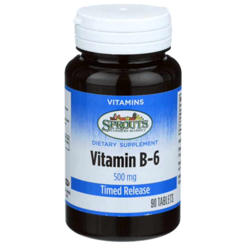 Sprouts 500 Mg Vitamin B6 (90 ct) Instacart