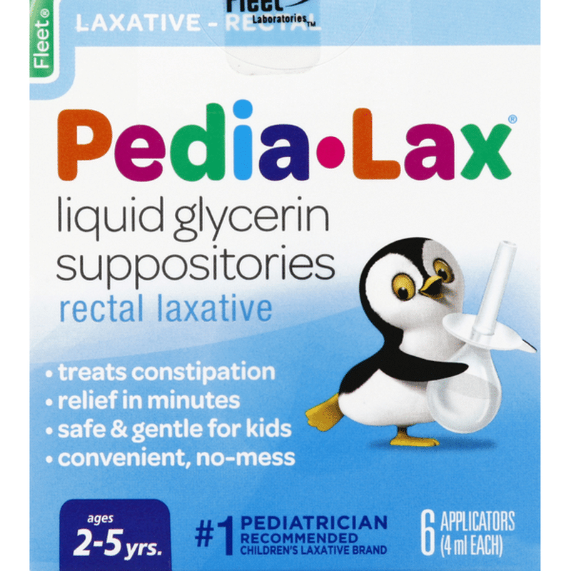 liquid glycerin laxative suppositories