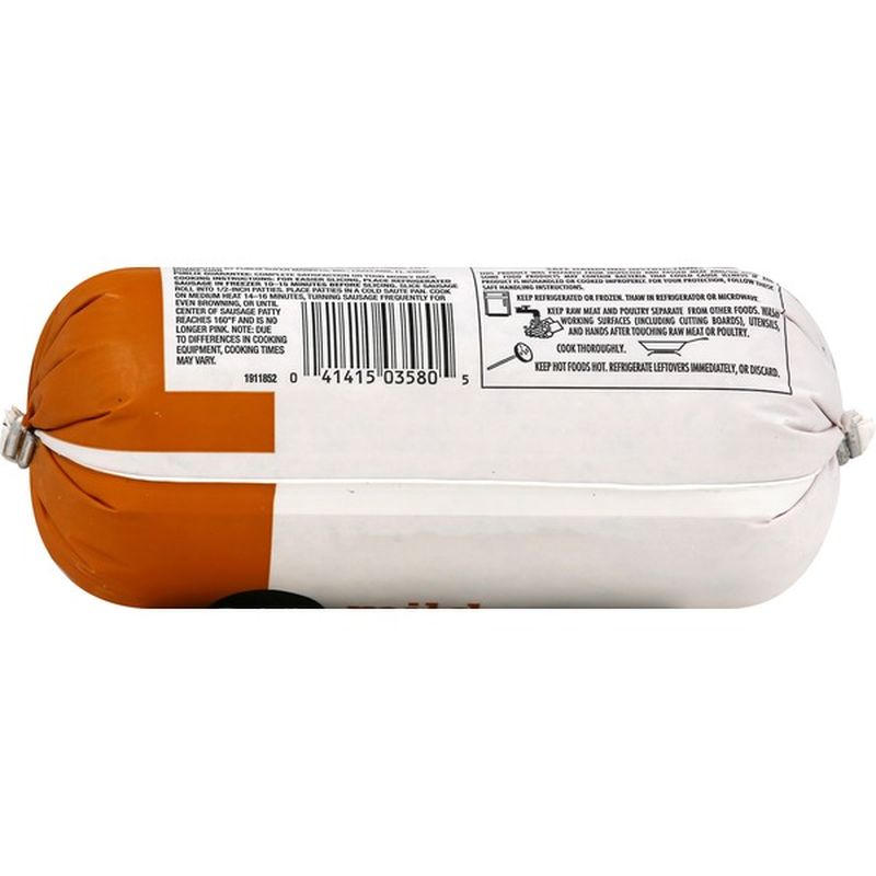 Publix Pork Sausage, FreshGround, Mild (16 oz) Instacart