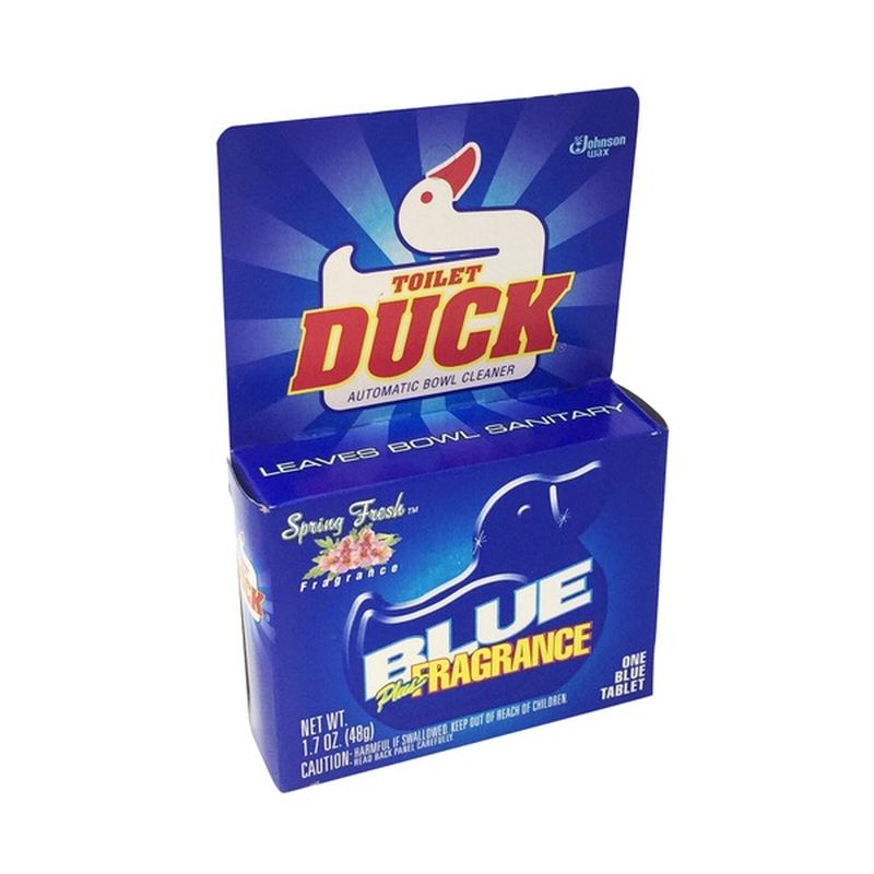 DUCK Automatic Bowl Cleaner Tablet with Spring Fresh Blue Scent (1.7 fl