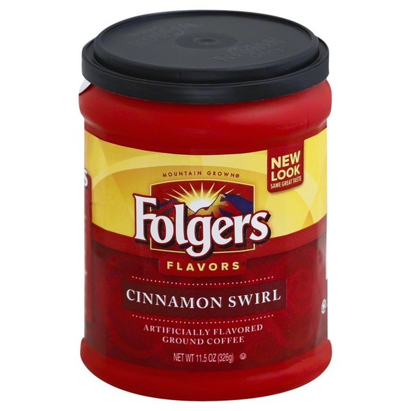 Folgers Coffee, Ground, Cinnamon Swirl (11.5 oz) Instacart