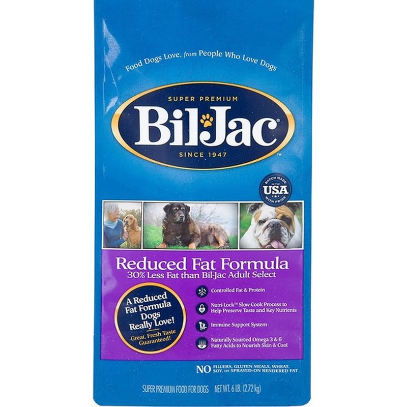 Bil-Jac Reduced Fat Adult Dry Dog Food (6 lb) - Instacart