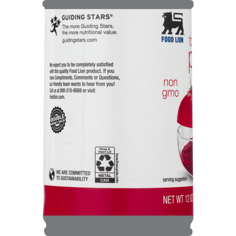 Food Lion Tomato Paste, Can (12 oz) from Food Lion Instacart