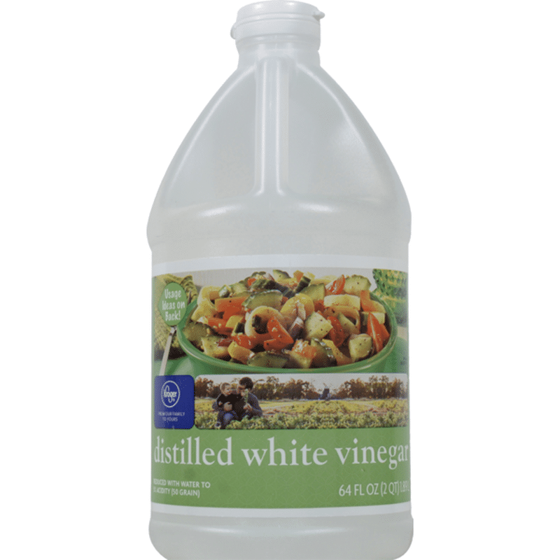 Kroger Distilled Vinegar (64 fl oz) from FoodsCo Instacart