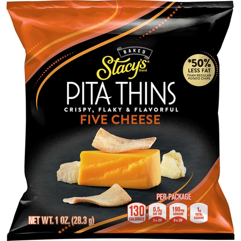 Stacy's Five Cheese Pita Thins (1 oz) Instacart