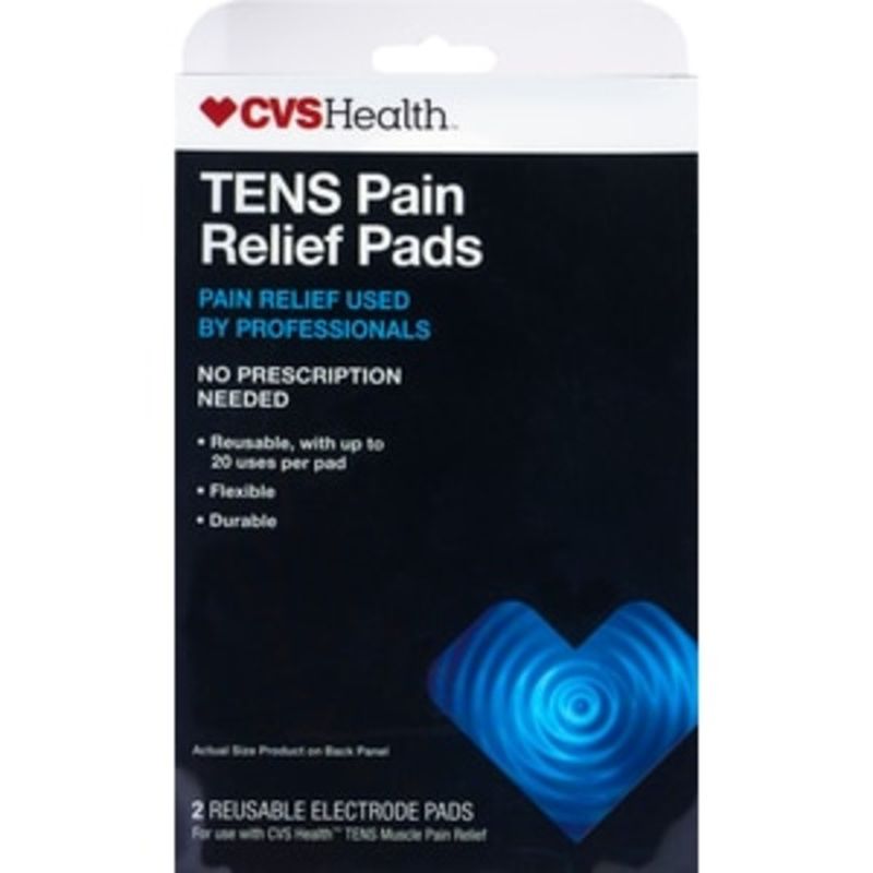 CVS Health TENS Pain Relief Pads (2 ct) Instacart