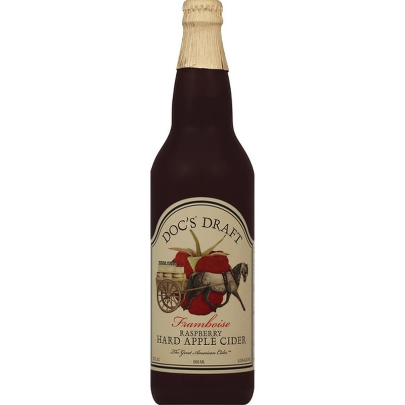 Docs Hard Apple Cider, Raspberry (22 fl oz) Instacart