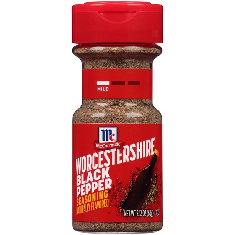 McCormick® Worcestershire Ground Black Pepper (2.12 oz) Instacart