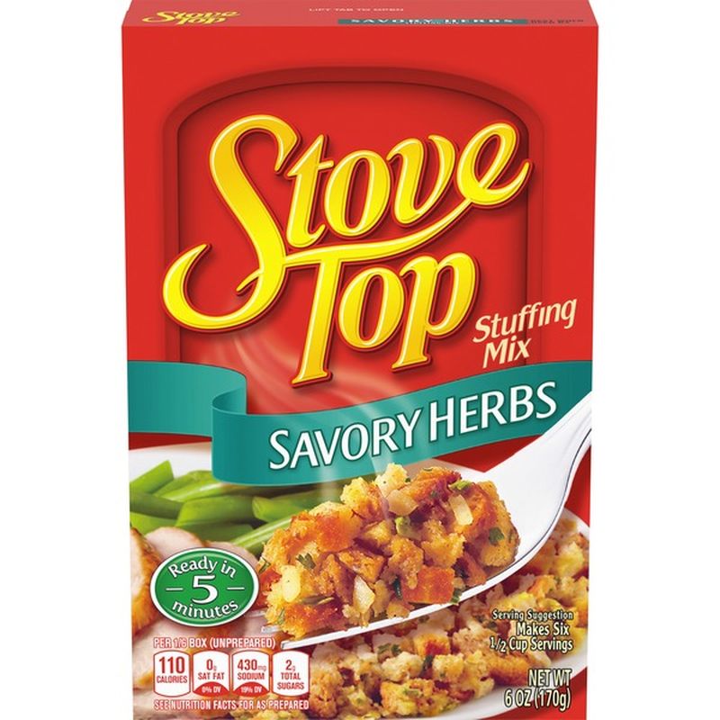 Kraft Stove Top Savory Herbs Stuffing Mix (6 oz) from Western Beef
