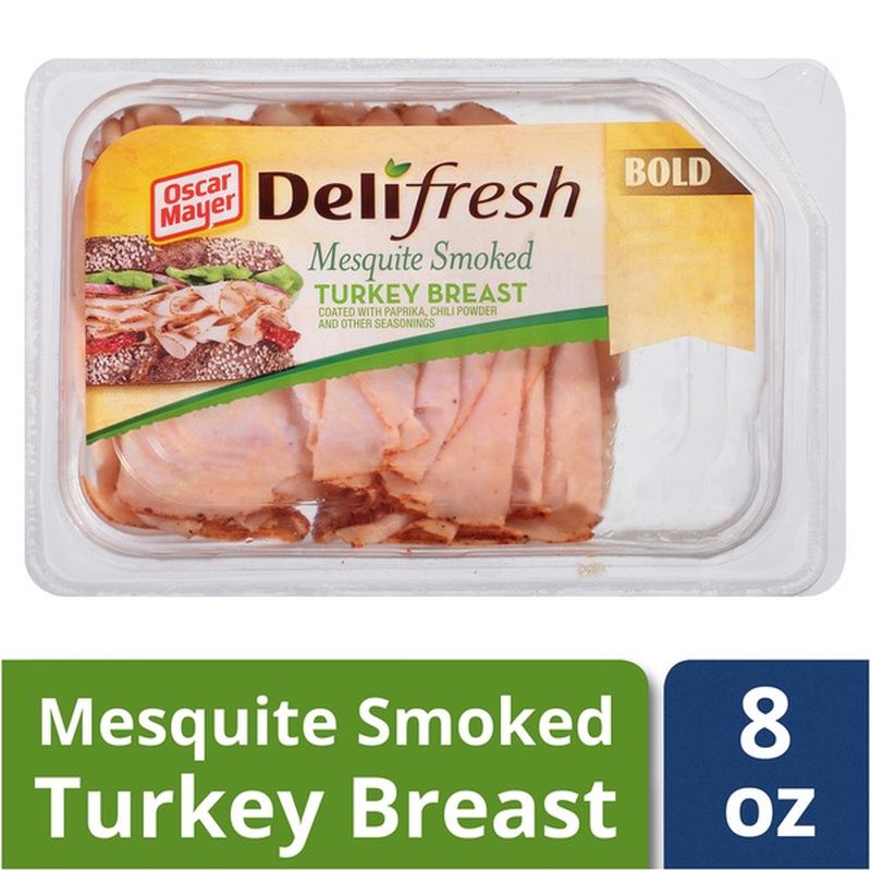 Oscar Mayer Delifresh Mesquite Turkey Breast, 98 Fat Free, Gluten Free