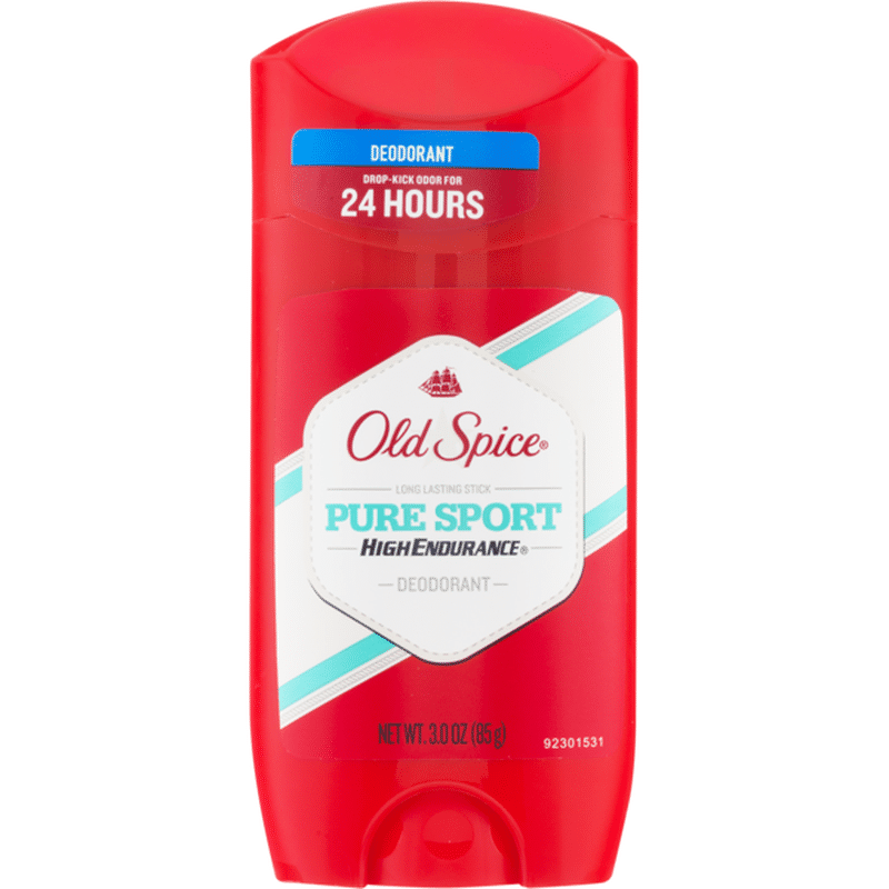 Old Spice High Endurance Pure Sport Scent Deodorant for Men (3.25 oz