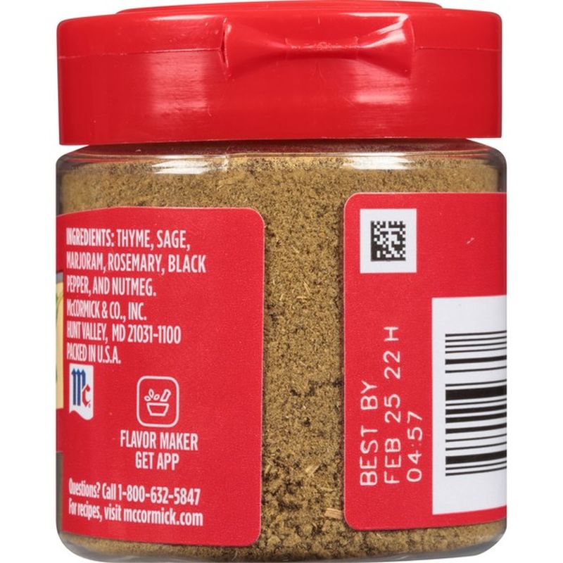 McCormick® Poultry Seasoning (0.65 Oz) - Instacart