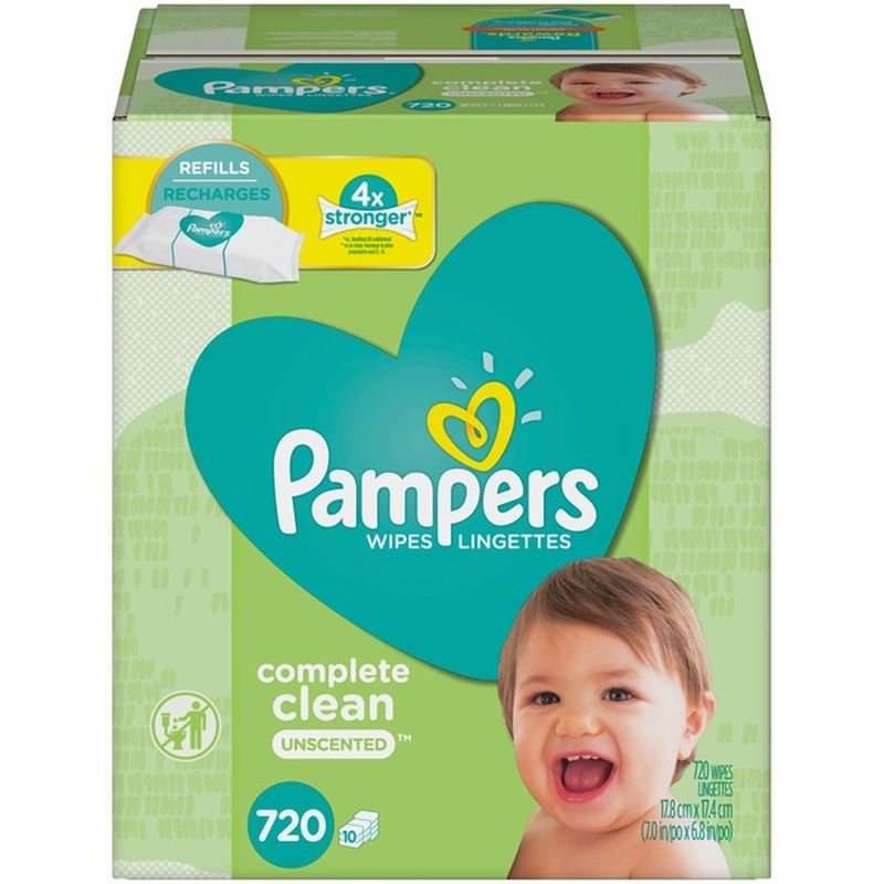 pampers wipes 720