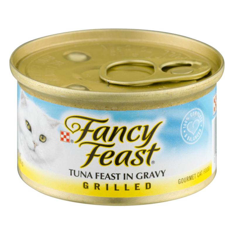 Fancy Feast Gravy Wet Cat Food, Grilled Tuna Feast (3 oz) from Stop