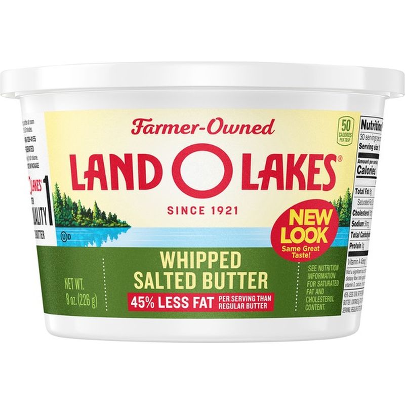 Land O Lakes Whipped Salted Butter 8 Oz Instacart