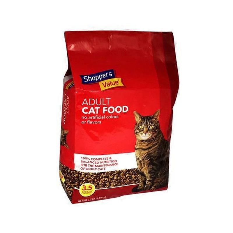 Shoppers Value Adult Cat Food (3.5 lb 