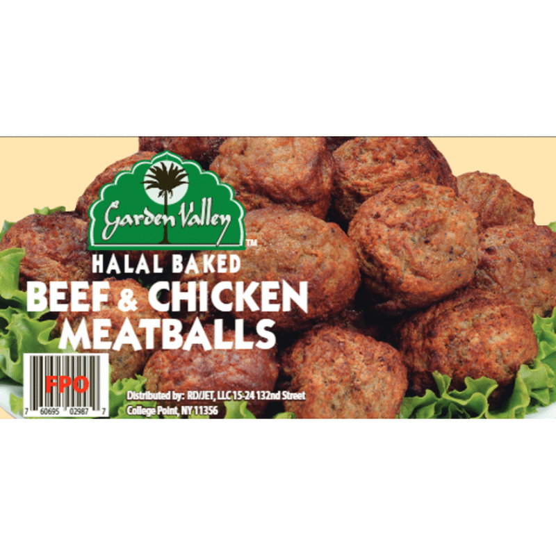 Garden Valley Halal Meatballs (10 lb) Instacart