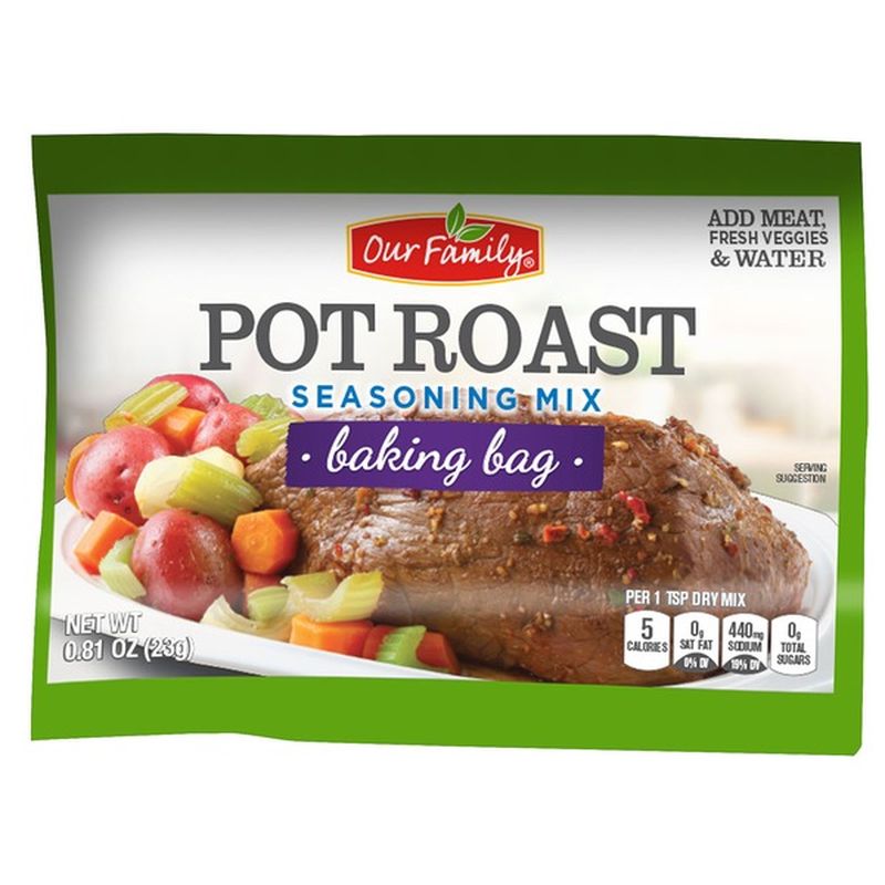Our Family Pot Roast Seasoning Roasting Bag