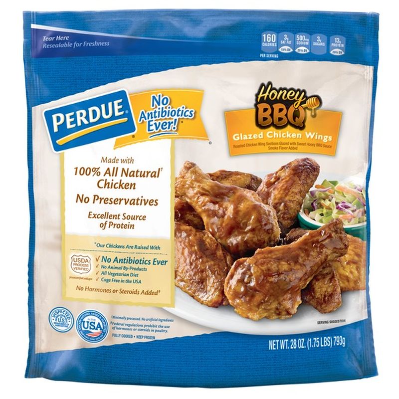 Perdue Honey BBQ Glazed Chicken Wings (1.75 lb) Instacart
