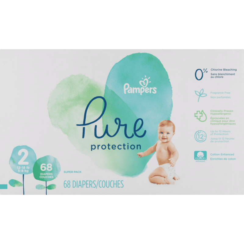 pampers diapers large 68