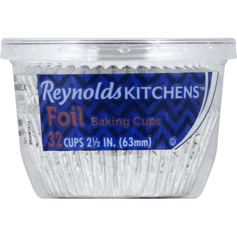 Reynolds Baking Cups, Foil, 21/2 Inches (32 ct) Instacart