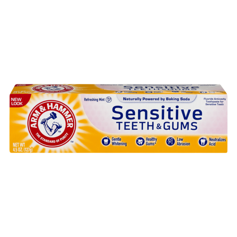 Arm & Hammer Sensitive Teeth & Gums ToothpasteMultiPack Of Tubes