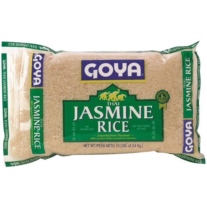Goya Thai Jasmine Rice (10 lb) from Market Basket Instacart