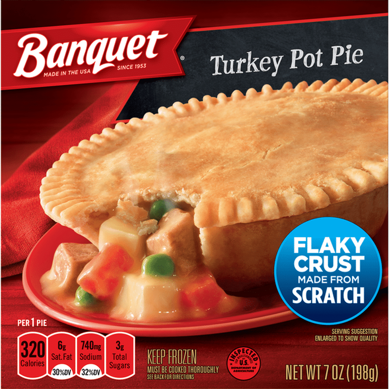 Banquet Pot Pie, Turkey (7 oz) Instacart