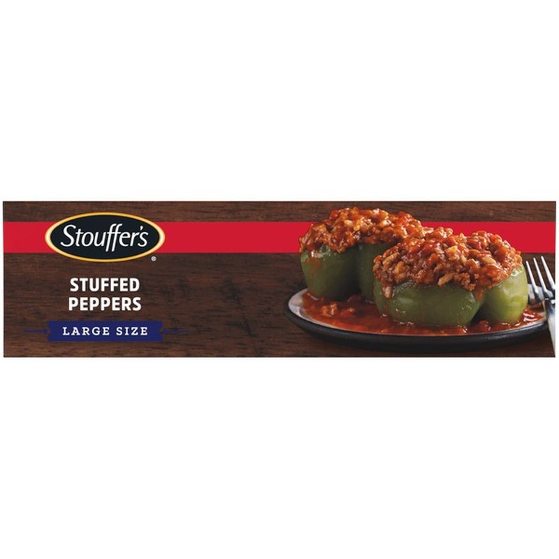 Stouffer's Stuffed Peppers Large Size Frozen Meal (15.5 Oz) - Instacart